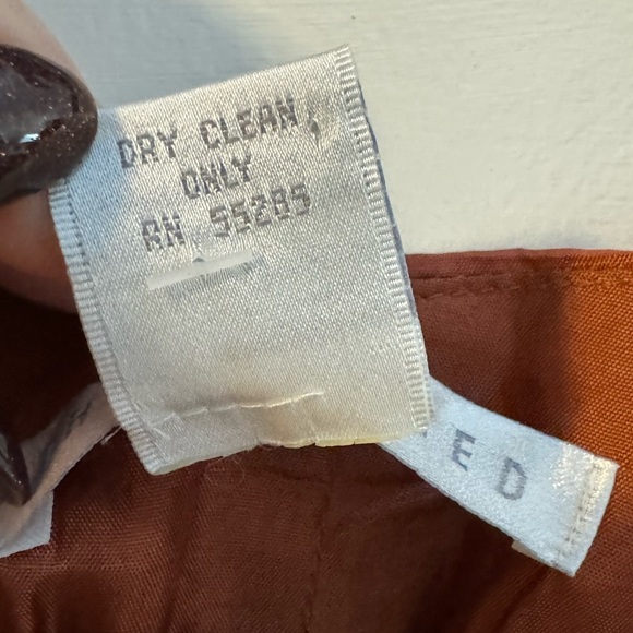 90’s VTG The Limited Women's Silk Leopard Geometric Preppy Teacher Vest Gold - Picture 5 of 13